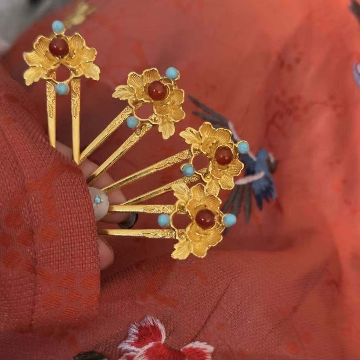  Ancient Chinese Style Golden  - Hanbok Hair Pin review and price