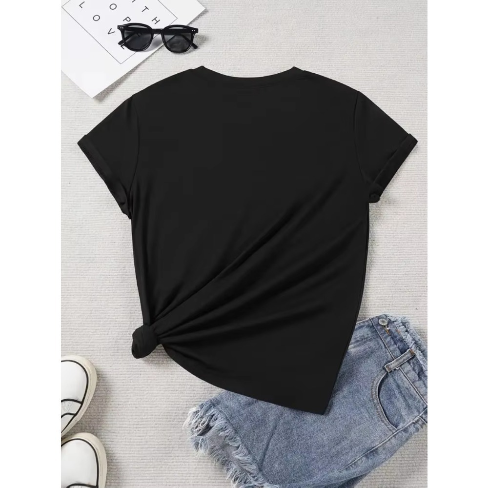 Men Women T-shirt with A Illus - Korean Men Lifestyle review and price