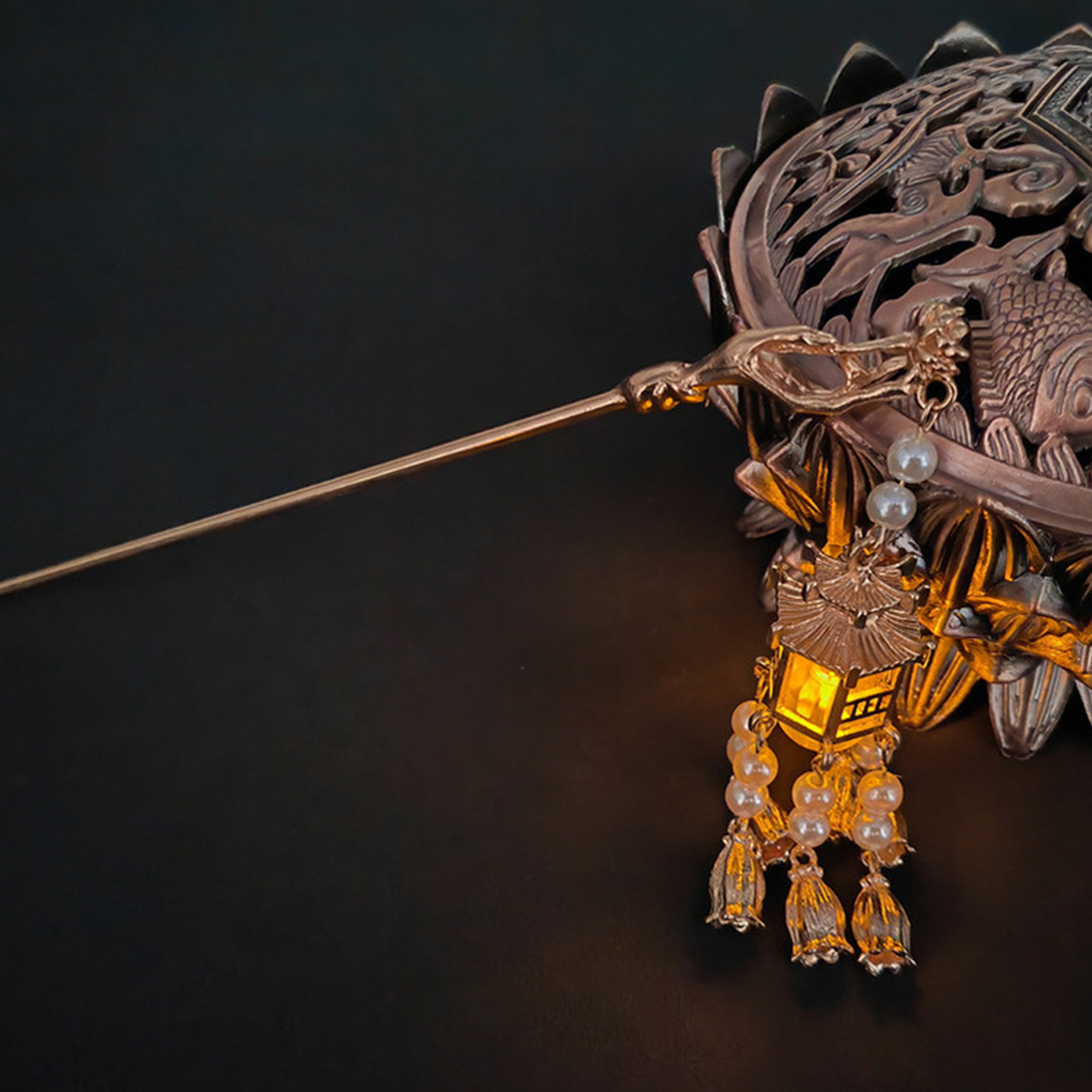 Retro Chinese Style Hair Stick - Hanbok Hair Pin review and price