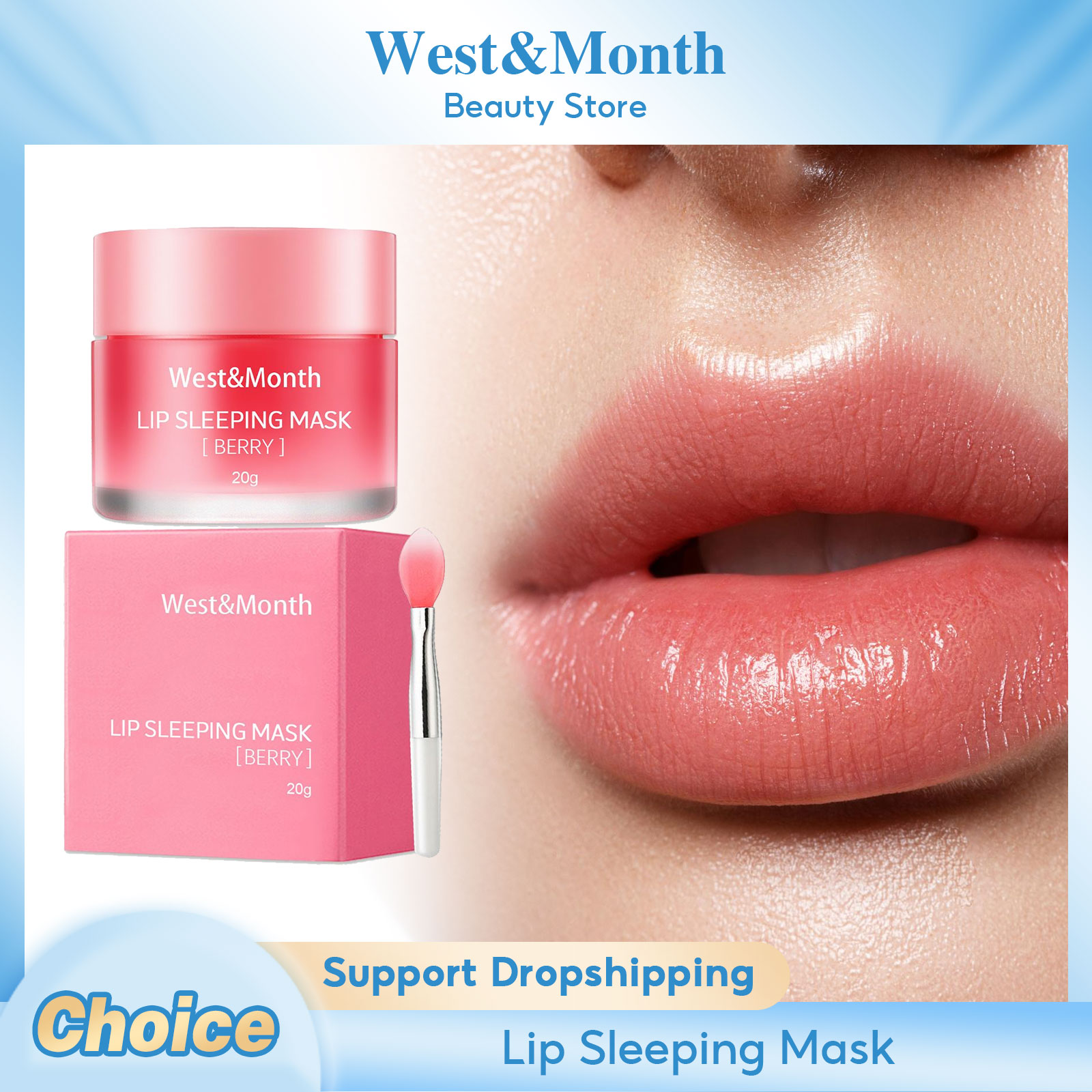 Sleeping Lip Mask Anti-Chapped - Korean Skincare Routine review and price