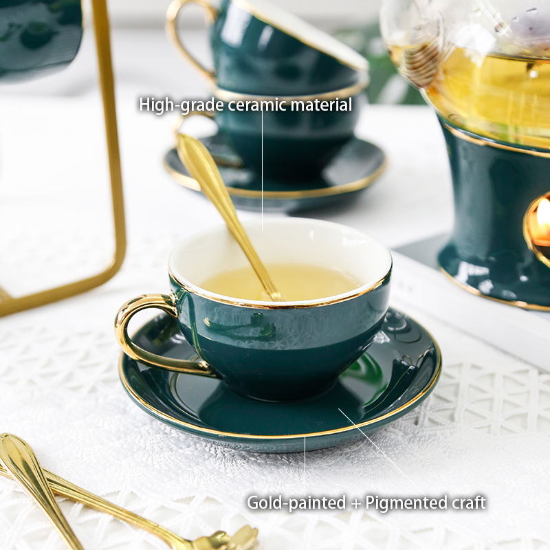 Nordic Ceramic Tea Set Porcela - Korean Tea Set review and price
