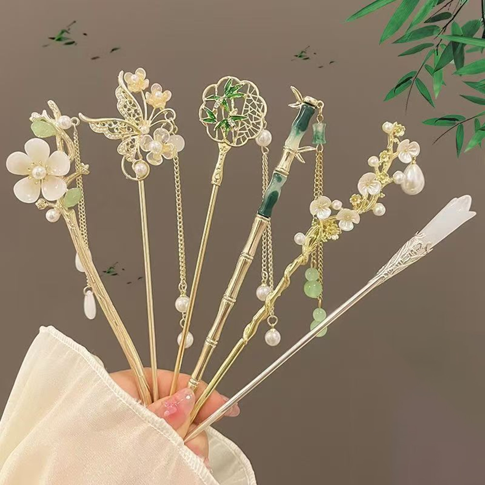 1/6pcs Elegant Chinese Style T - Hanbok Hair Pin review and price
