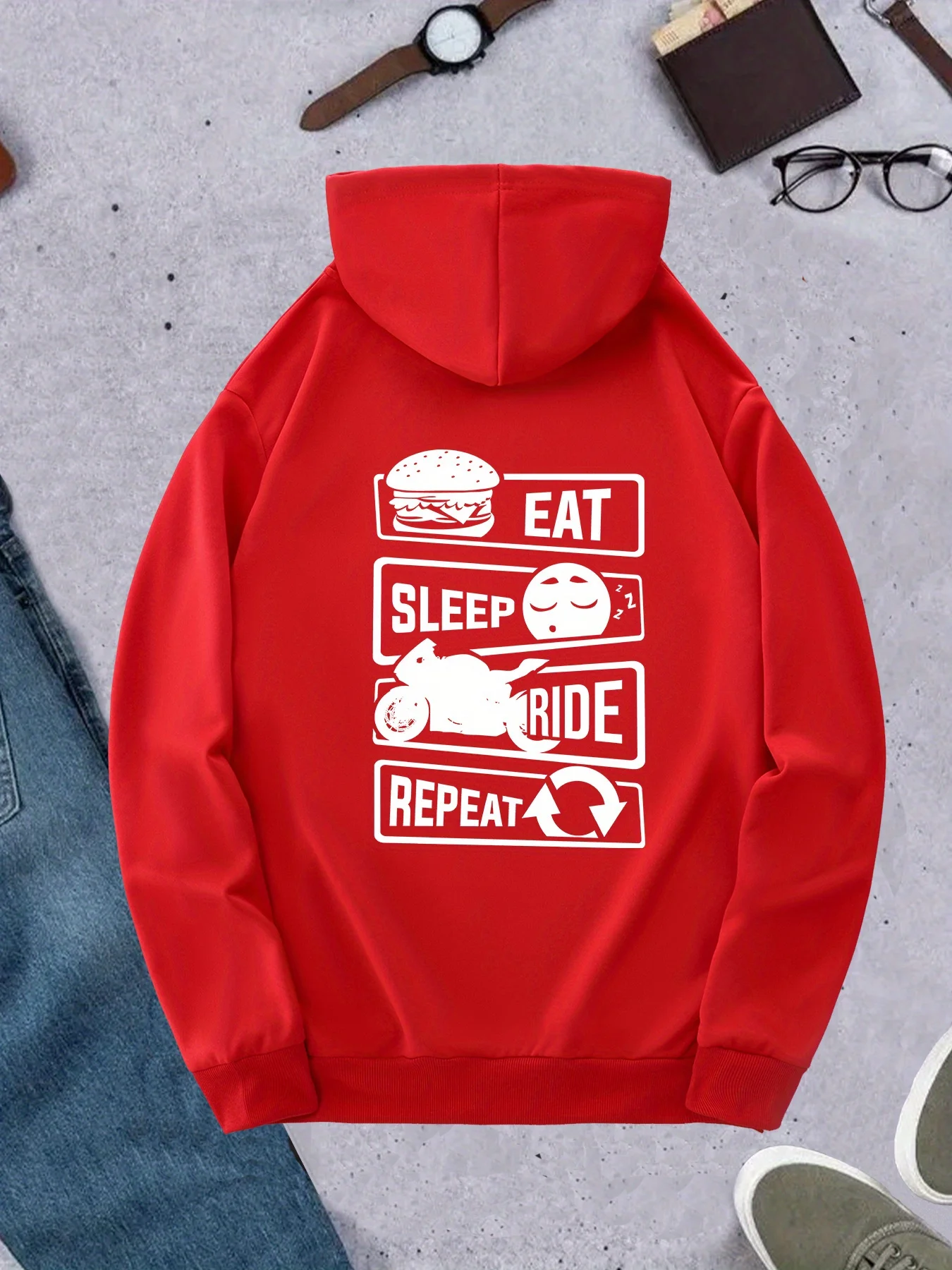 Korean Trend Men Hoodie Eat Sl - Korean Men Lifestyle review and price